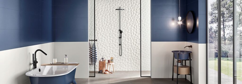 Ceska Keramika Kupelnove Studio Znacka Love Tiles Kolekcia Genesis Leaf White